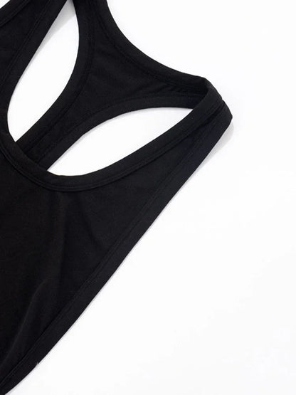 Woman Clothing Sleeveless Backless Solid Black Party Club Dress 2025 Summer Sexy Hollow Out Package Hip Mini Vacation Dresses