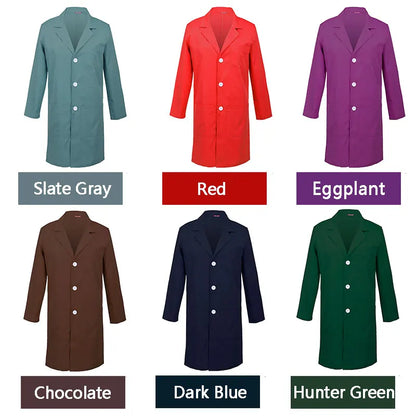 Men's Lab Coat Laboratory Workwear