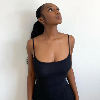 Satin Slip Sleeveless Backless Maxi Dress Women 2022 Y2k Summer Bodycon Elegant Sexy Outfits Ladies Birthday Party Club Sundress