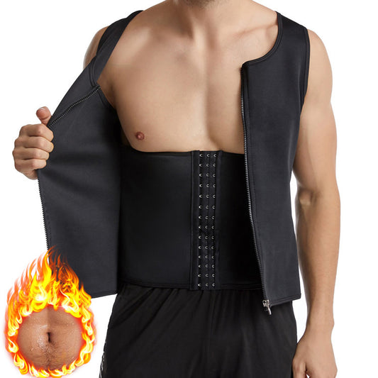 Sports Body Sweating Neoprene Waistcoat Vest Cross-border Corset Belly Shaper