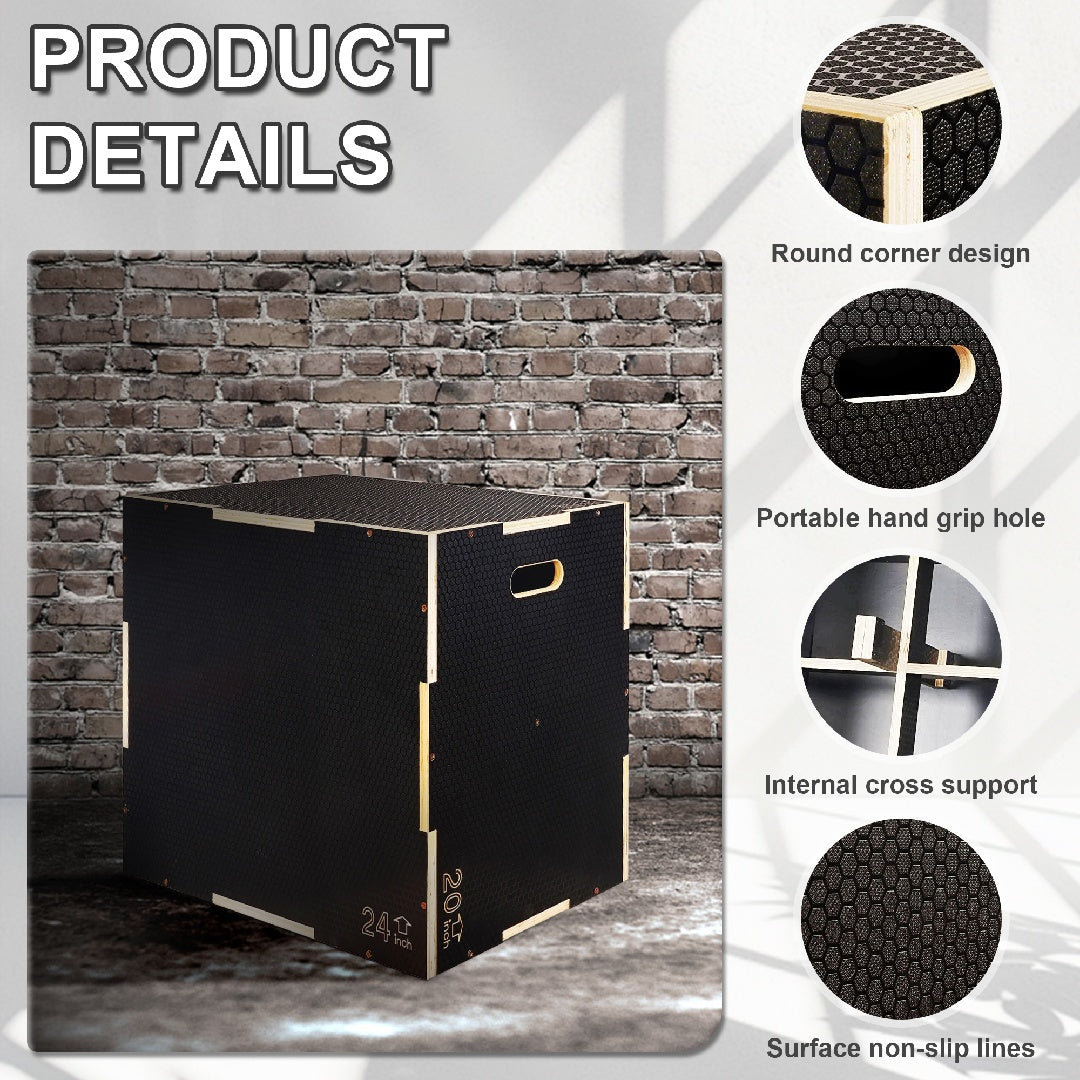 Only Supports Self Pickup-3 In 1 Anti-slip Wooden Box Weighted  Box, Various Sizes