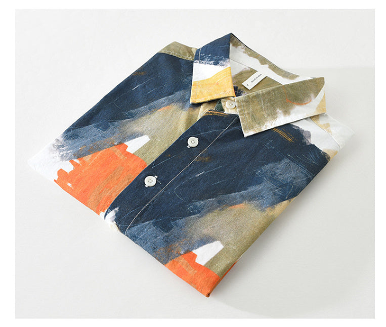Fashionable All-matching Artistic Casual Loose Top