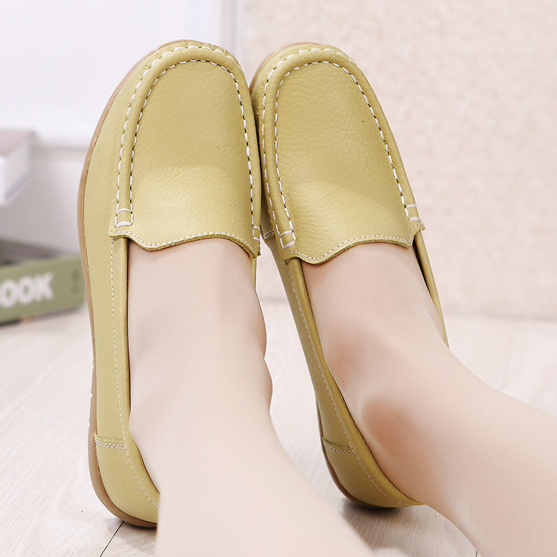 Flat Mother Shoes Nurse Shoes White Non-slip Maternity Shoes