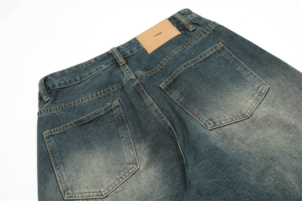 Fashion Washed White Jeans For Men