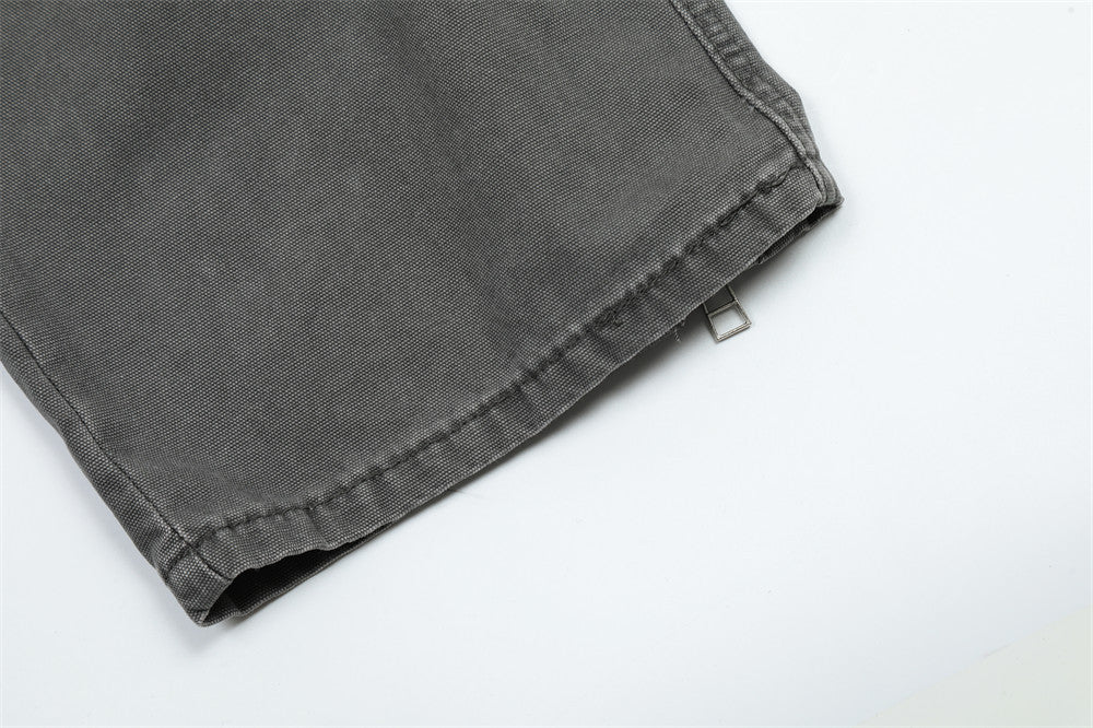 Multi-pocket Design Personality Jeans Men