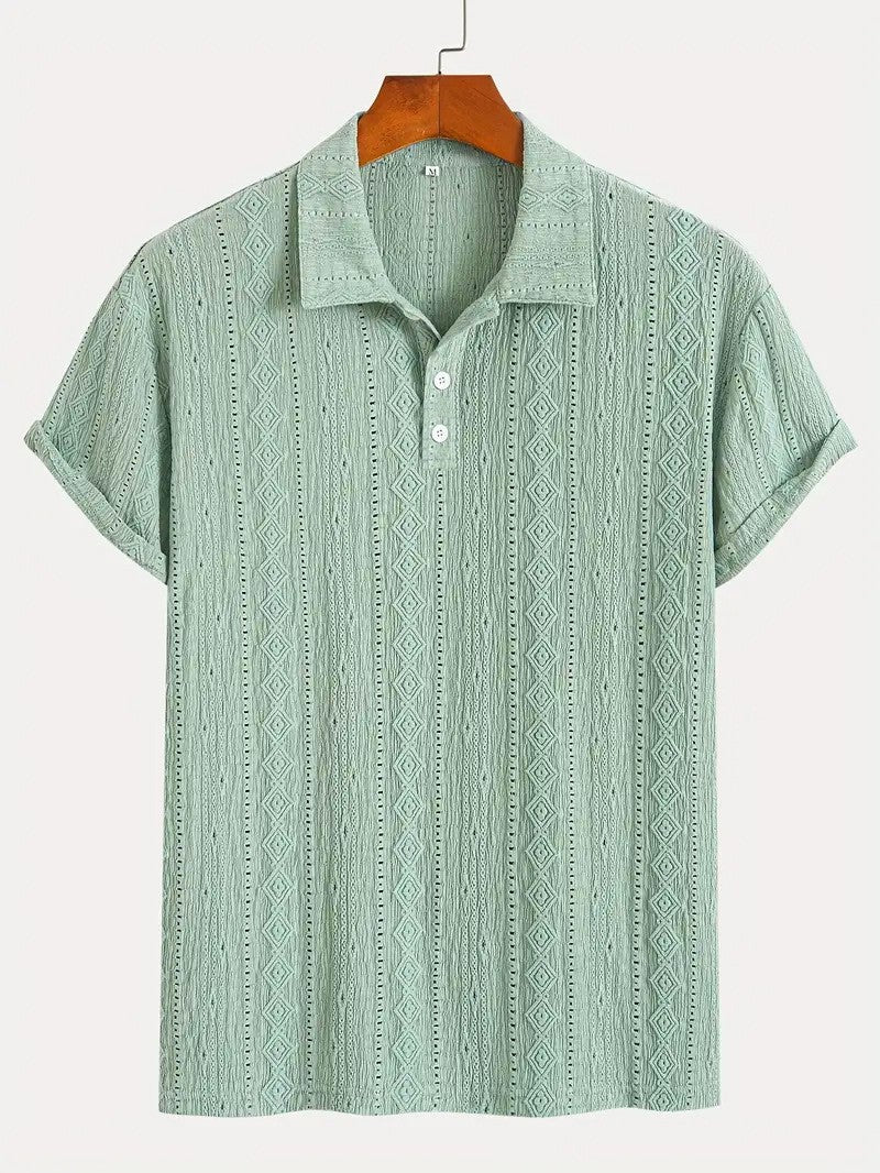 Men's Breathable Hollow-out Lightweight Casual Top