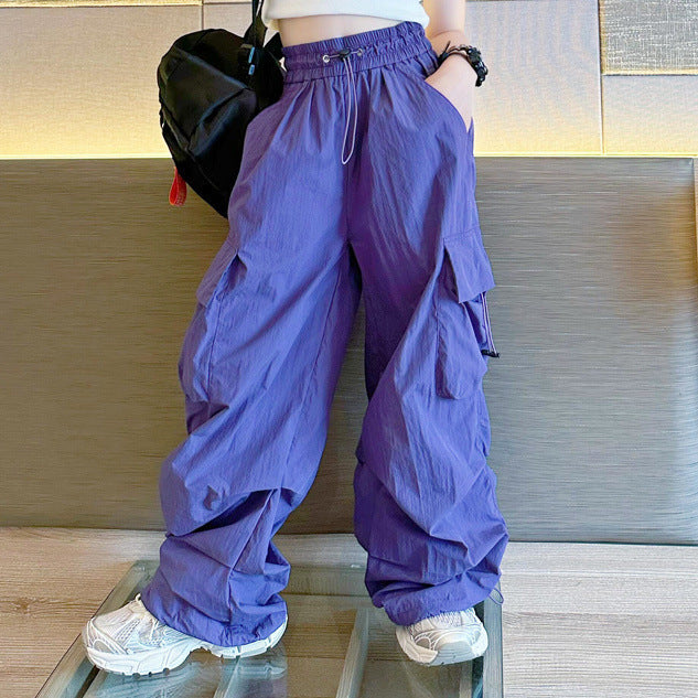 New Fashion Children's Summer Suit Quick-drying Pants
