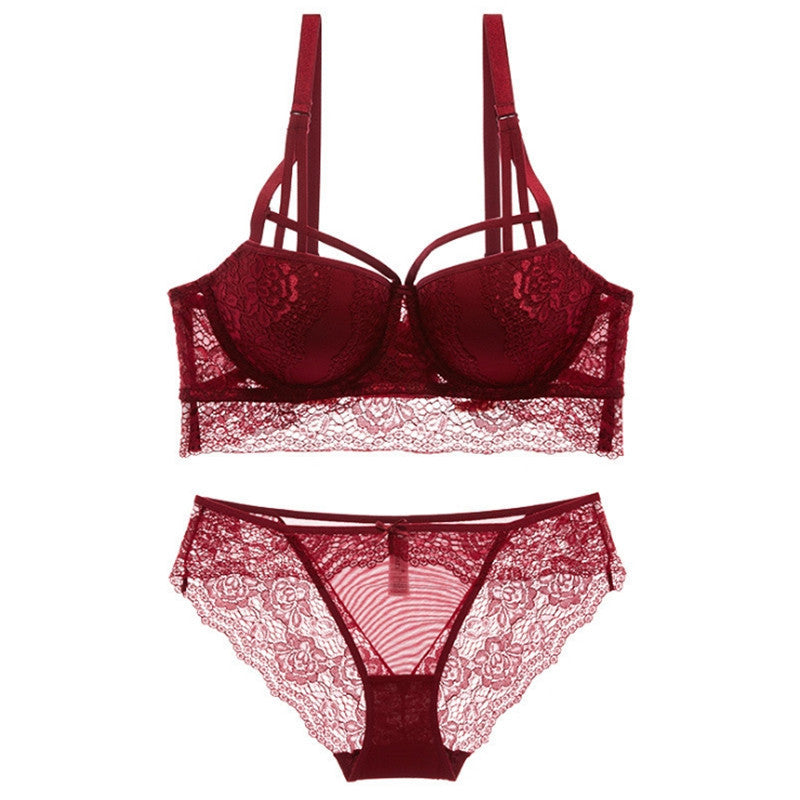 European And American Style Lace Women's Bra Set
