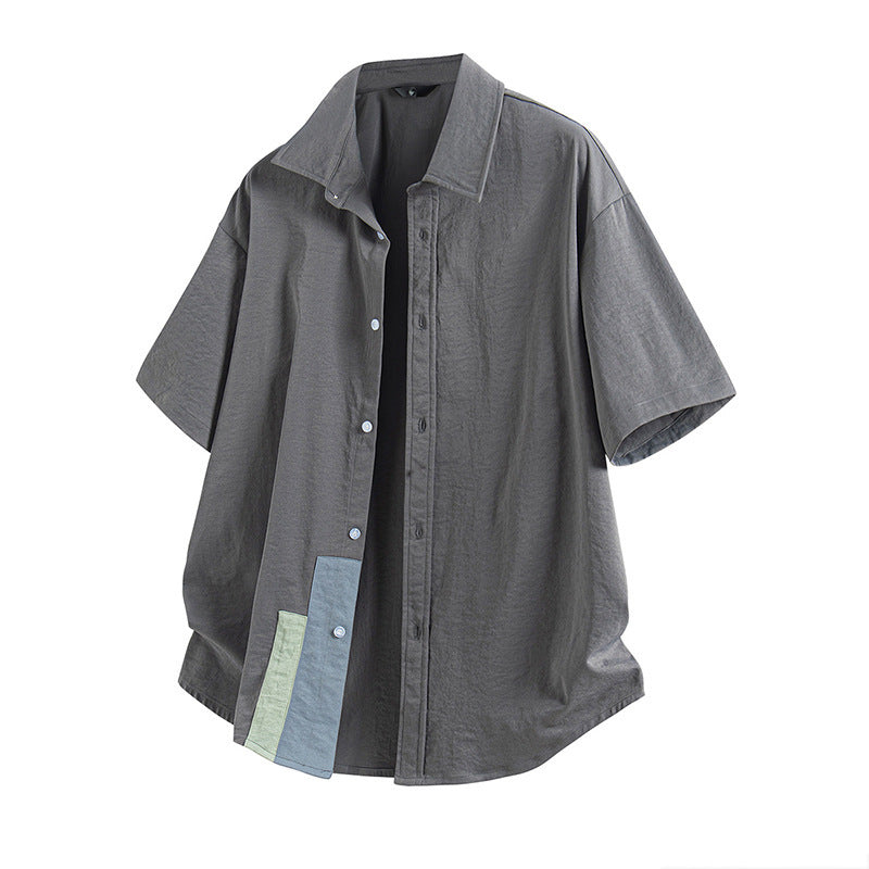 Shirt Men's Summer Thin Short-sleeved Casual Top