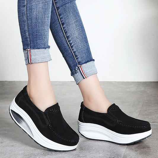 Outdoor Slip-on Platform Shoes Women's Shoes Wedge
