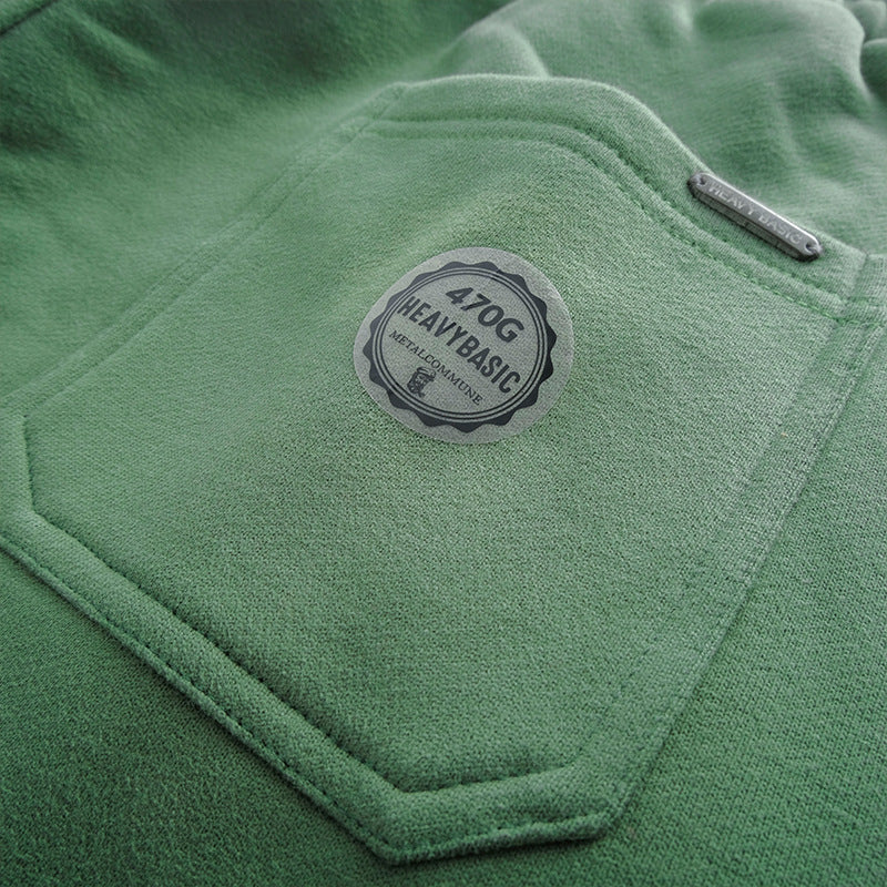 Heavy Beam Foot Shut Drawstring Thickened Velvet Sweatpants
