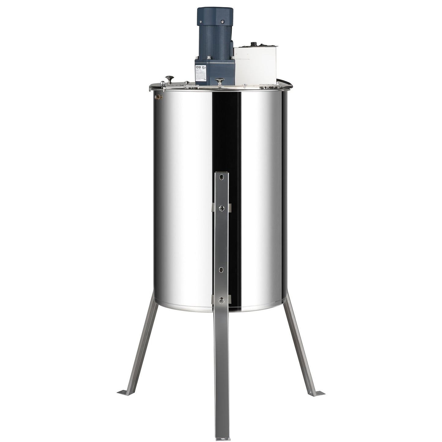 Electric Honey Extractor, Frames Honey Spinner Extractor, Stainless Steel Beekeeping Extraction, Apiary Centrifuge Equipment With Height Adjustable Stand, Honeycomb Drum Spinner With Lid
