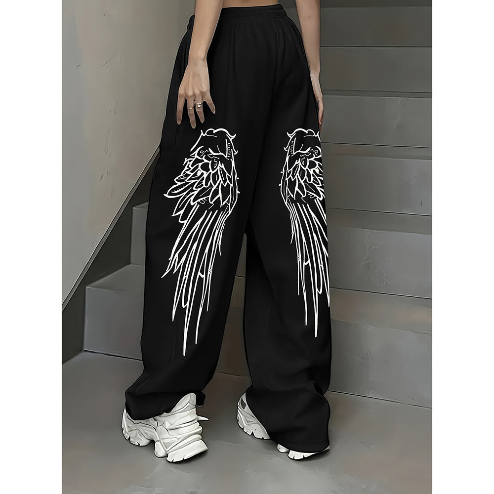 High Street Hip-hop Trendy Casual Pants Summer Loose Niche Straight Versatile Long Pants
