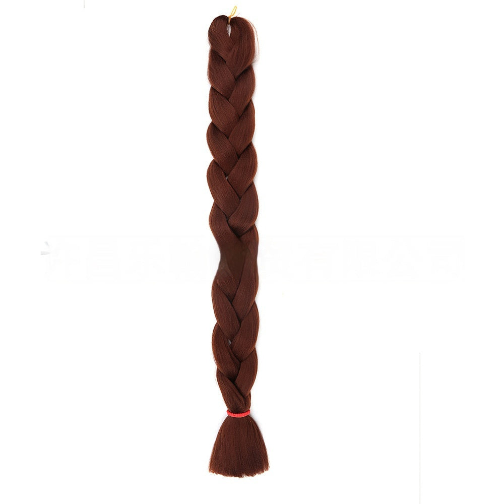 African Chemical Fiber Wig Big Braid Braid Dreadlocks High Temperature Jacques Silk Braid