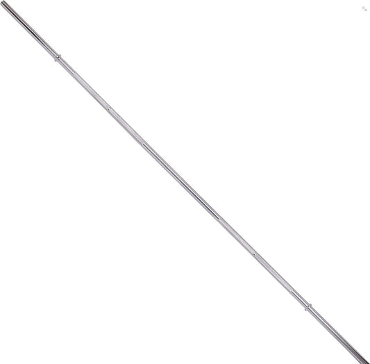 Only Supports Self Pickup  1-inch Standard Barbell Bar For Deadlifts And Powerlifting, 300-pound Capacity, Multiple Sizes