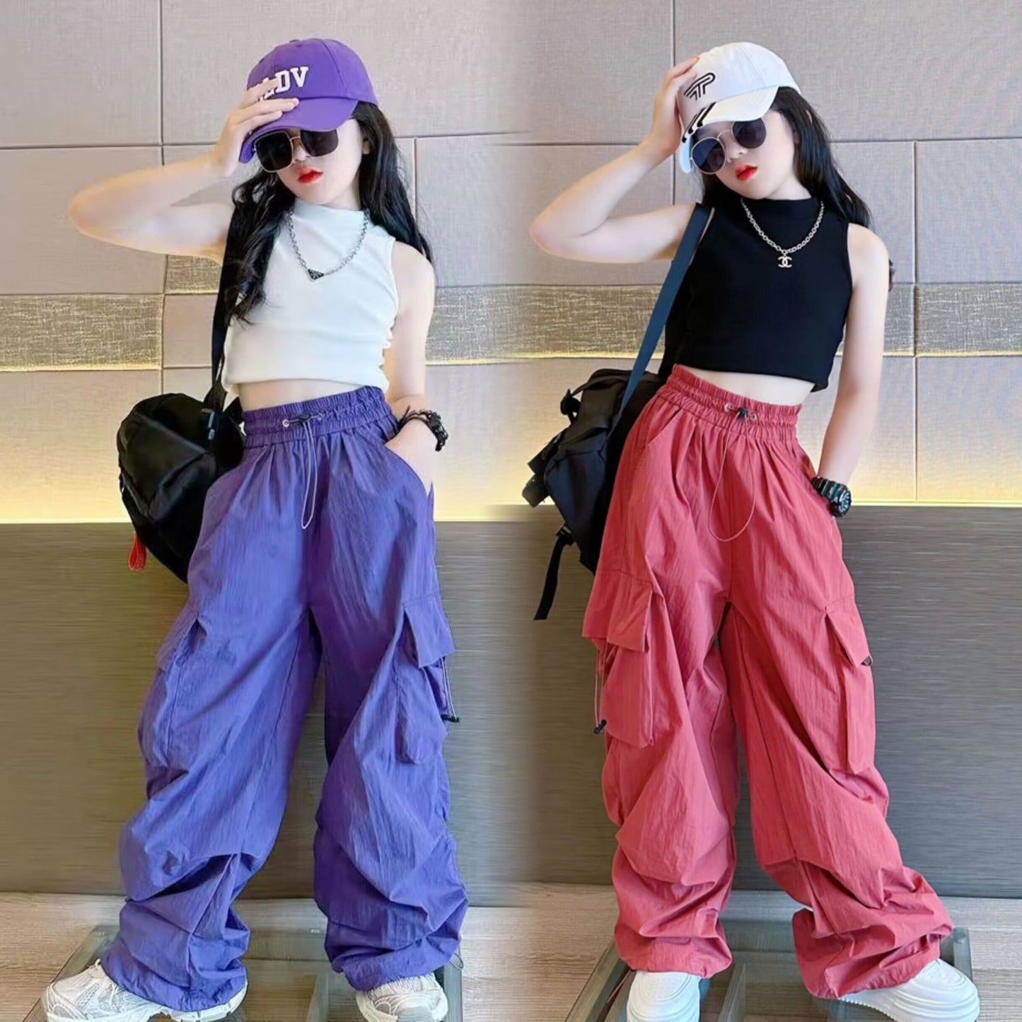 New Fashion Children's Summer Suit Quick-drying Pants