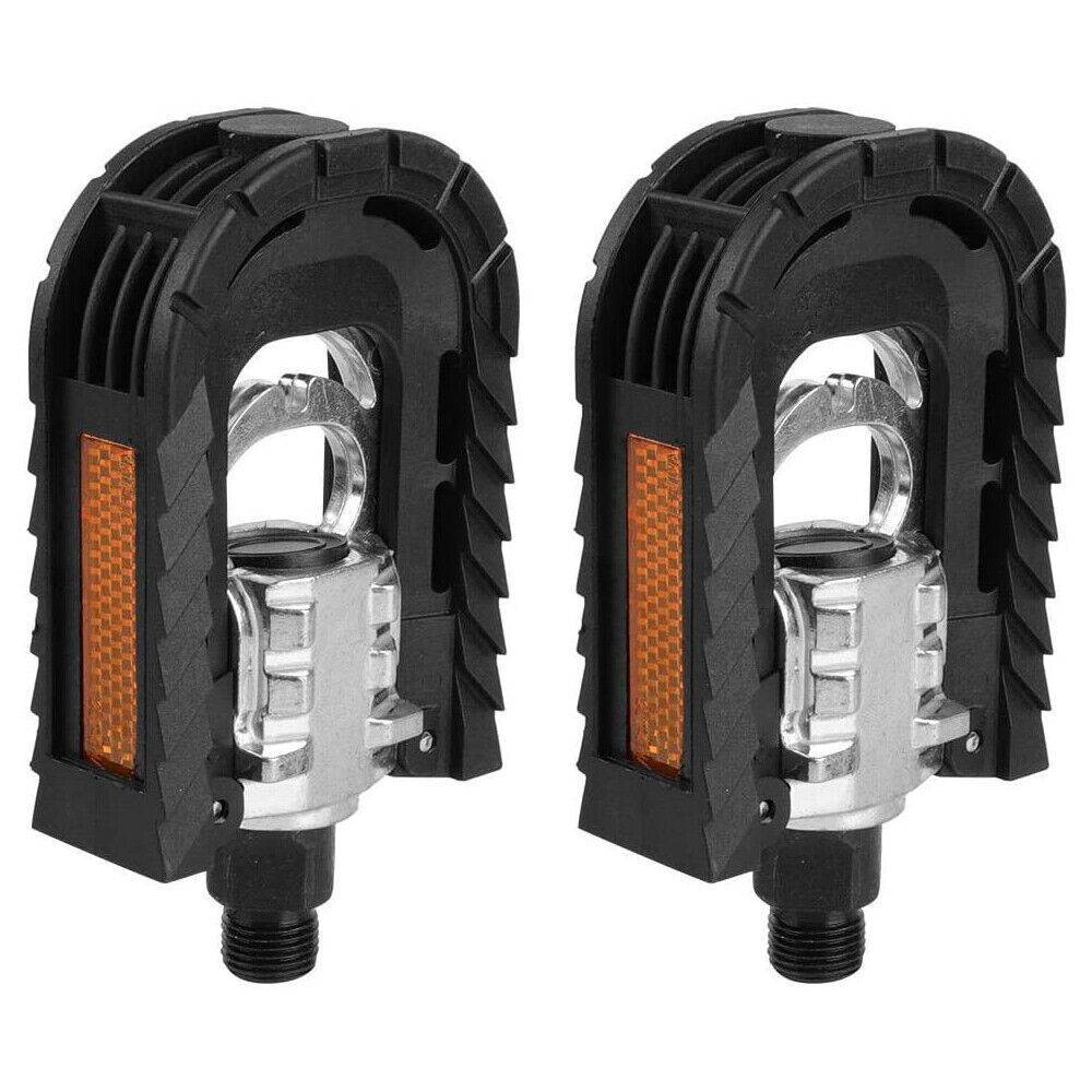 Bike Pedals Bicycle Folding Pedal Aluminum Alloy Mountain Foot Pedal Set