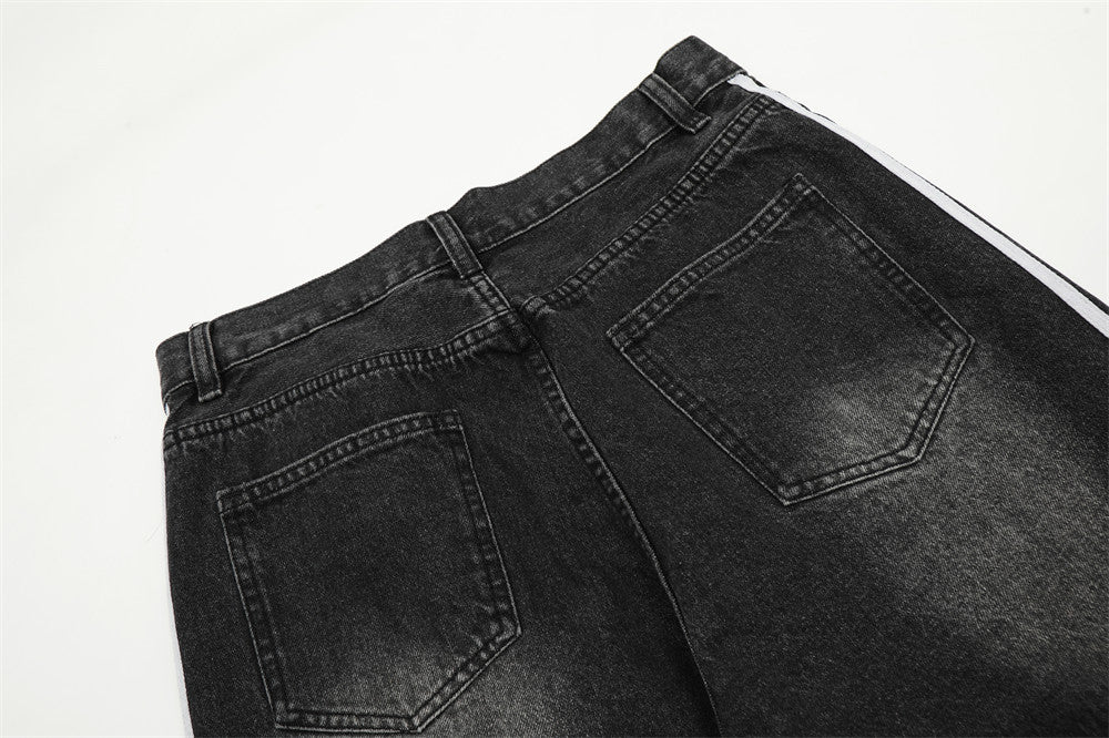 Fashion Ripped Cool Straight Jeans Men