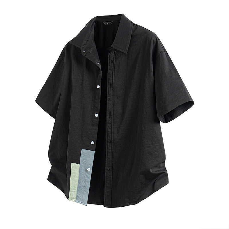 Shirt Men's Summer Thin Short-sleeved Casual Top