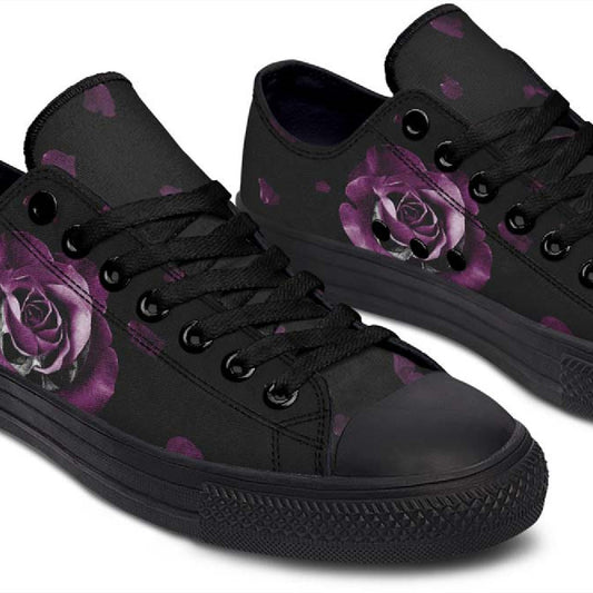 Fashion Printed Couple High Top Canvas Shoes